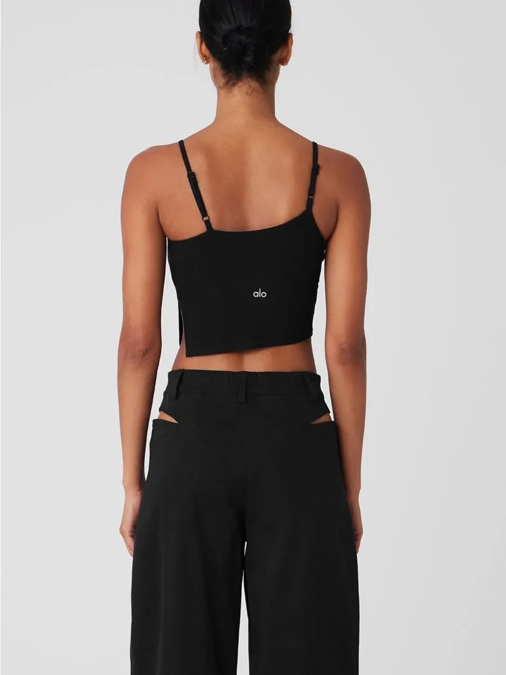 ALO Alosoft All Night Tank Top | Black